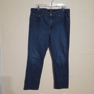 Lauren Ralph Lauren Straight  Leg Denim Blue Jeans Women's Size 14